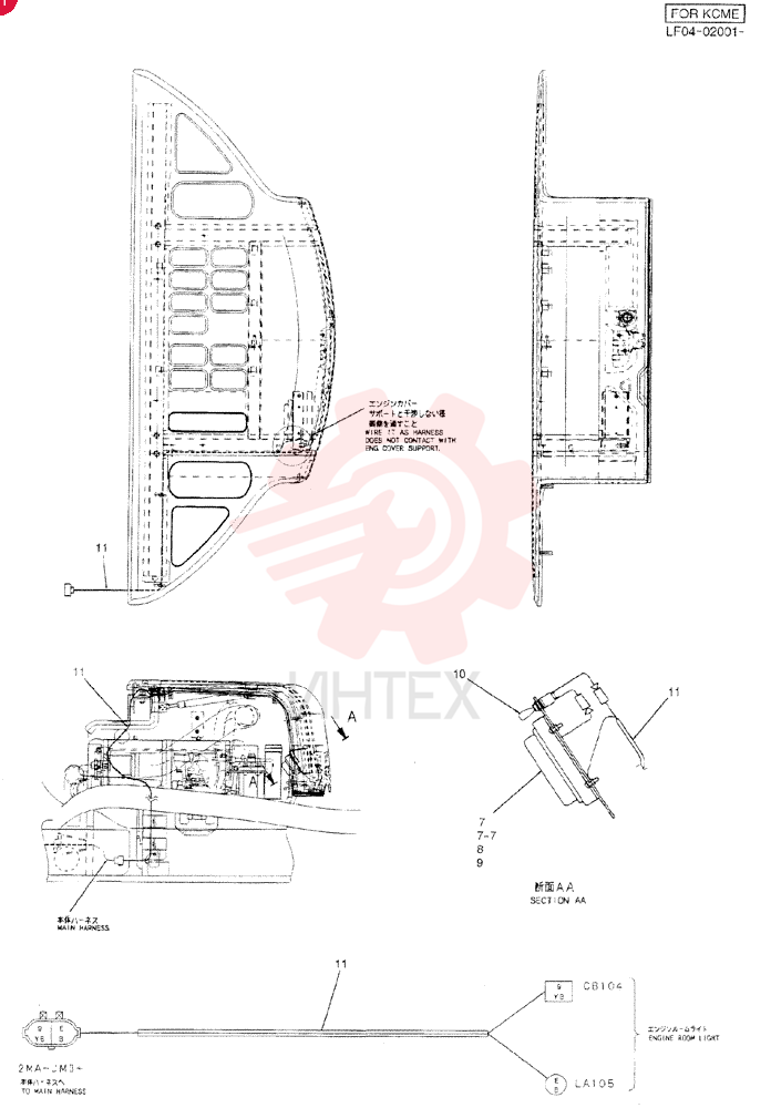 ELEC ASSY., UPP LF03E00002F1 (2)
