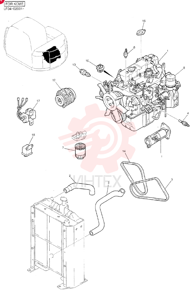 ENGINE YT02P00009F2
