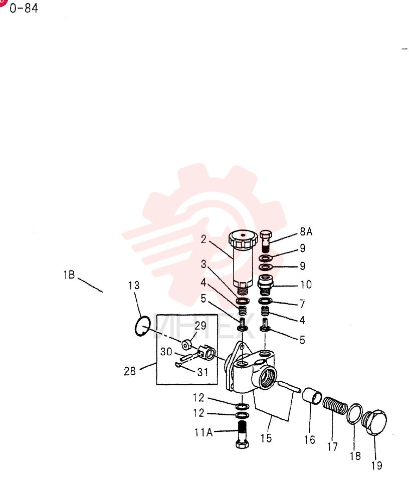 FEED PUMP; INJECTION PUMP 0-84