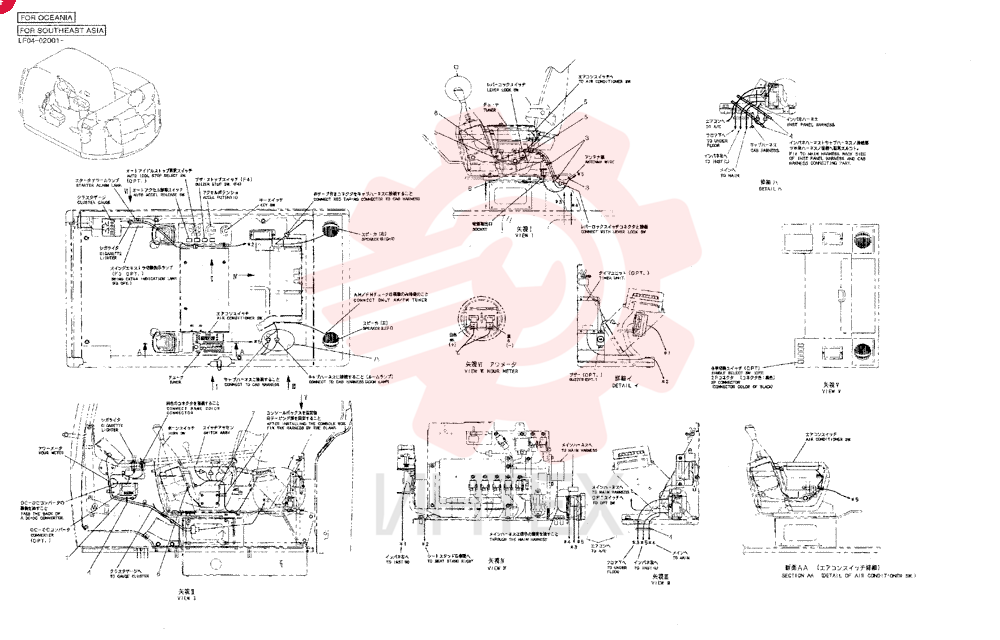 HARNESS ASSY., CAB YT14E00019F4 (2)