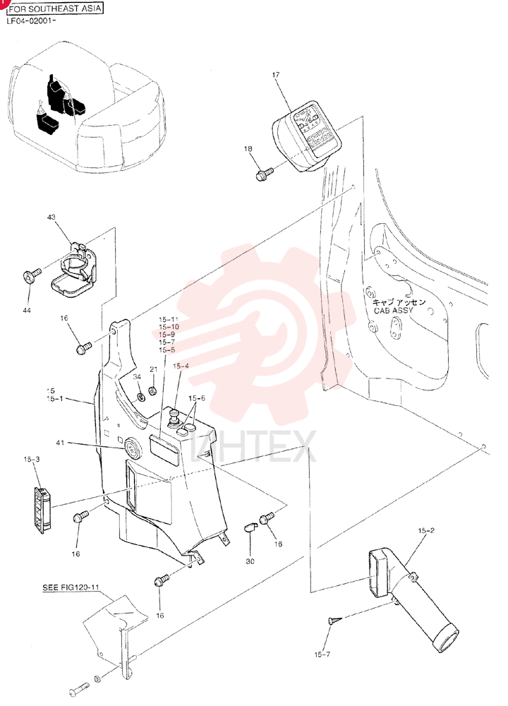 PANEL ASSY., INSTRUMENT YT17M00009FB (1)