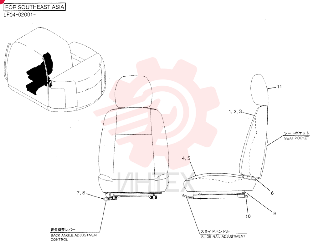 SEAT YT25M00024F1
