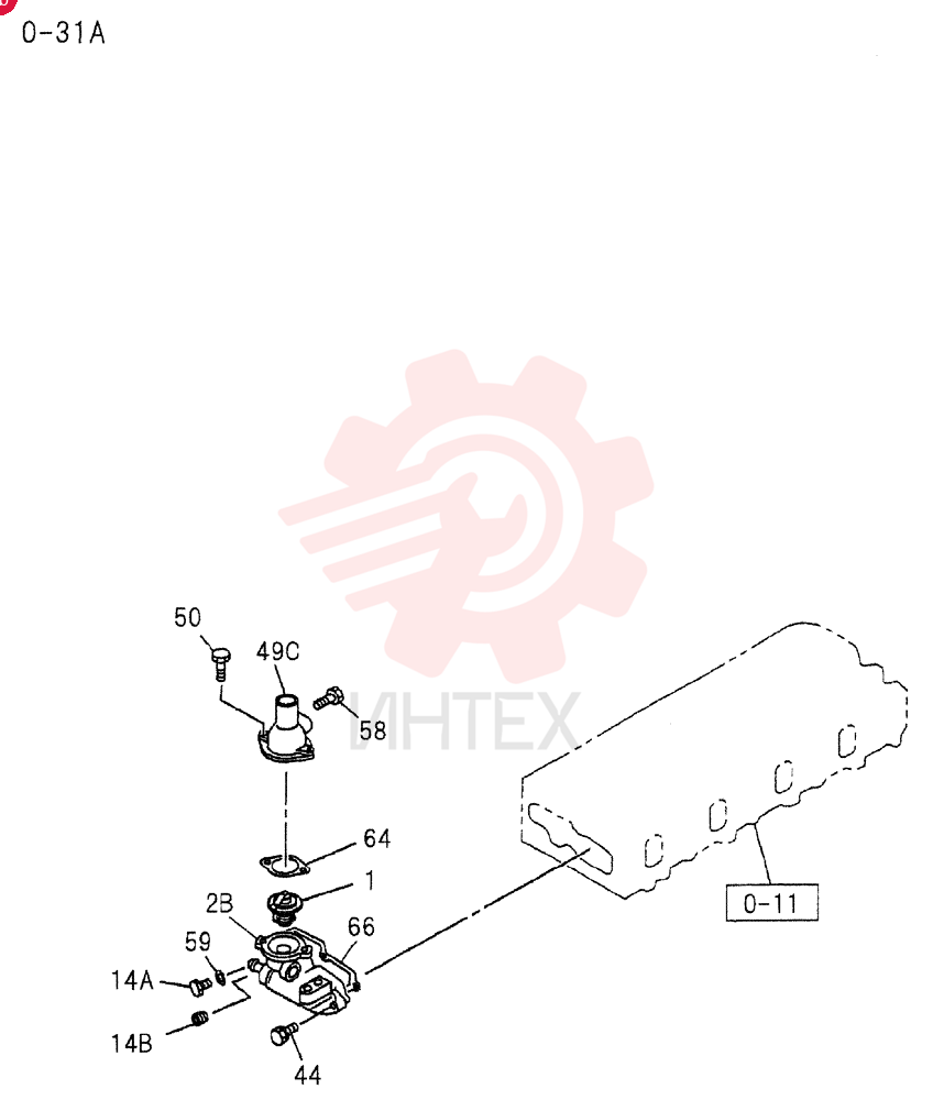 THERMOSTAT AND HOUSING 0-31A