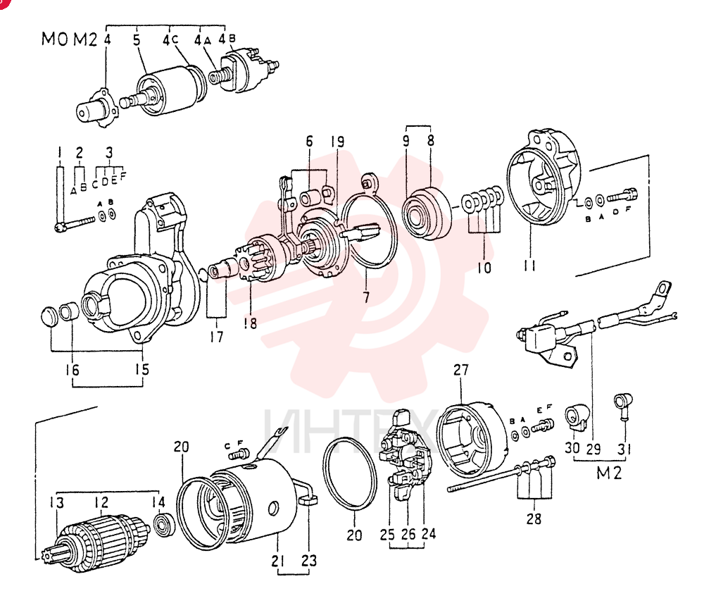 STARTER MOTOR VAME067674 (4)