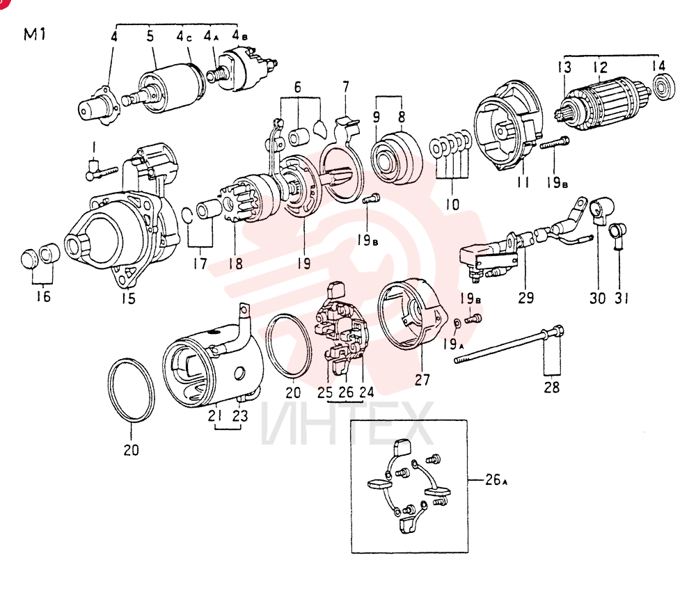 STARTER MOTOR VAME067674 (4)
