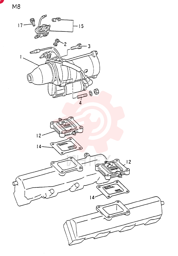 STARTER MOTOR VAME067674 (1)