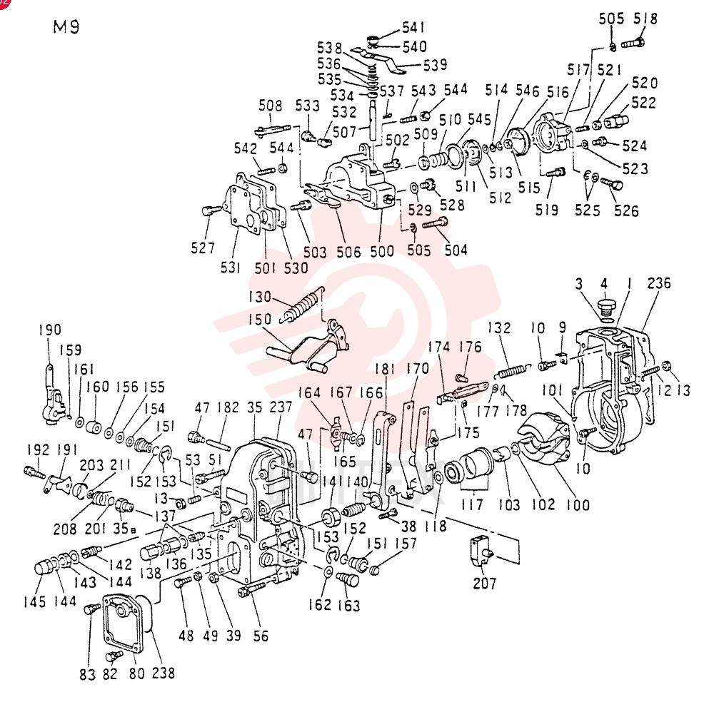 GOVERNOR ASSY RSV TYPE (M0)