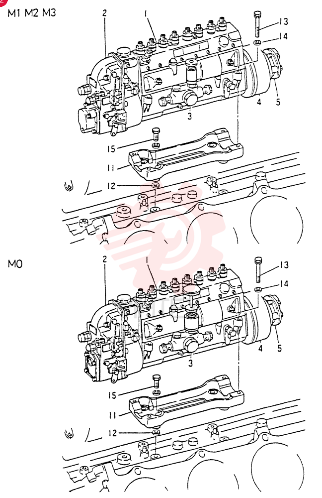 INJECTION   PUMP   GENERAL   ASSY (M0)