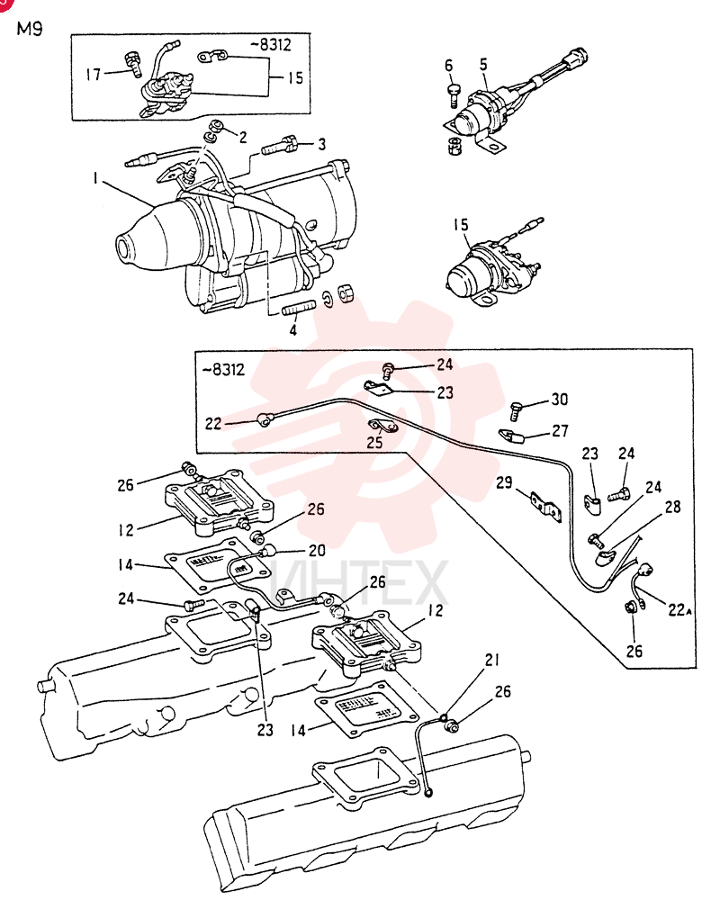 STARTER MOTOR VAME067674 (3)