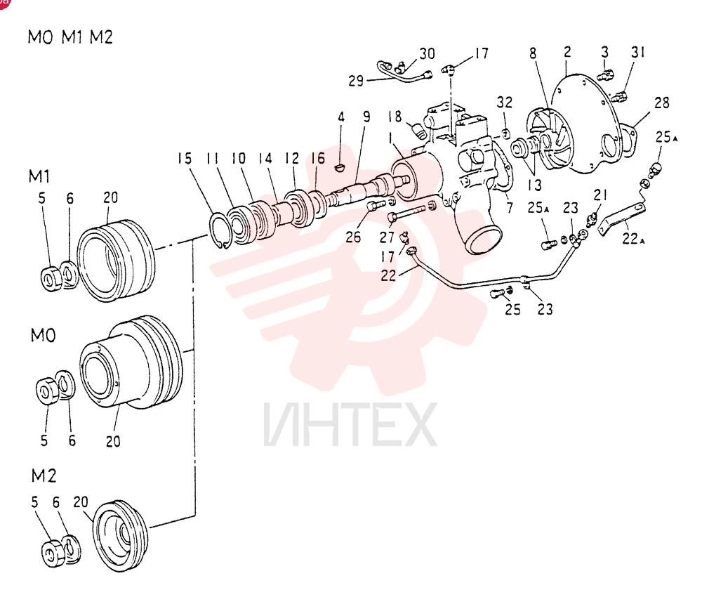 WATER PUMP VAME060681 (1)