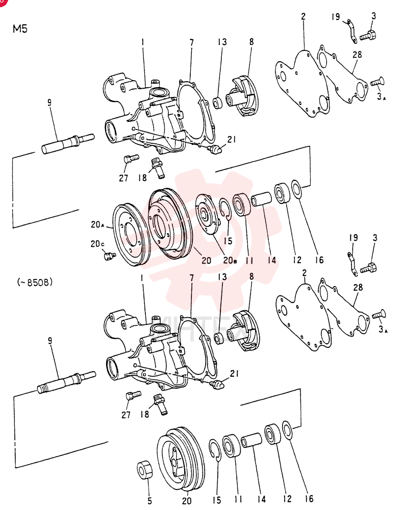 WATER PUMP VAME060681 (2)