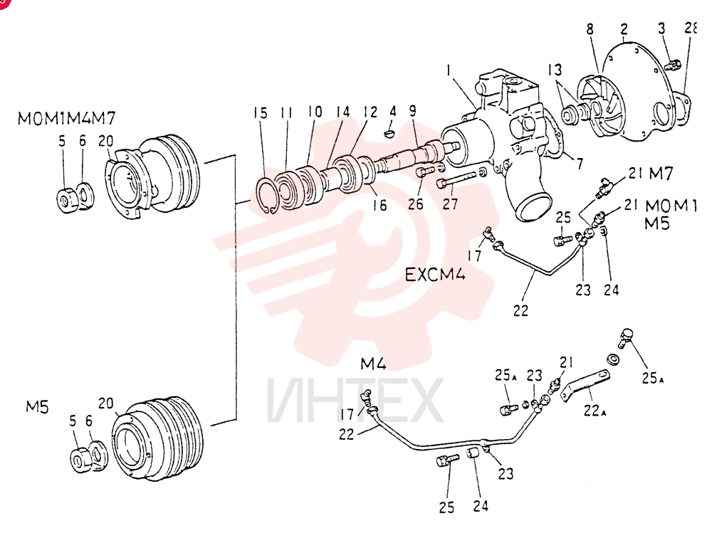 WATER PUMP VAME060680