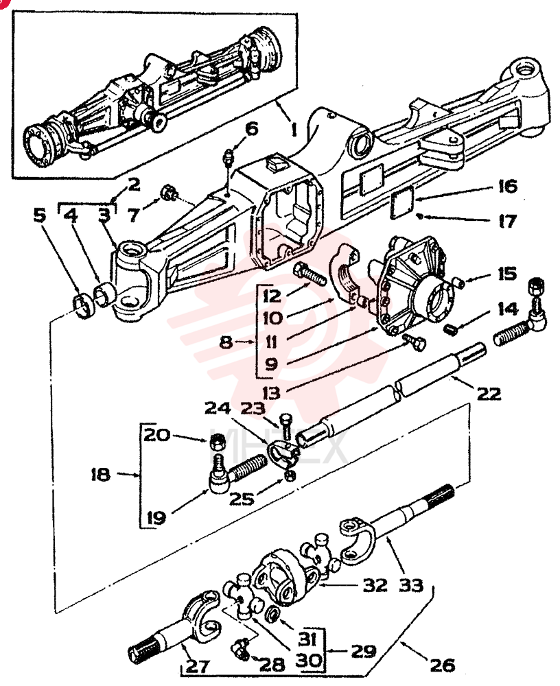 AXLE HOUSING