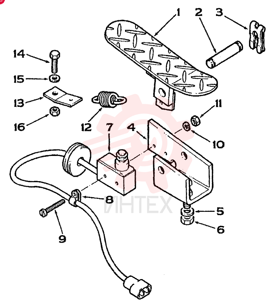PEDAL ASSY.