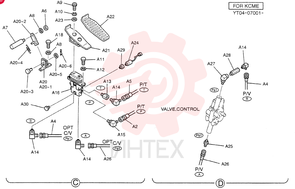 CONTROL LINES, REMOTE YT68H00039F1 (2)