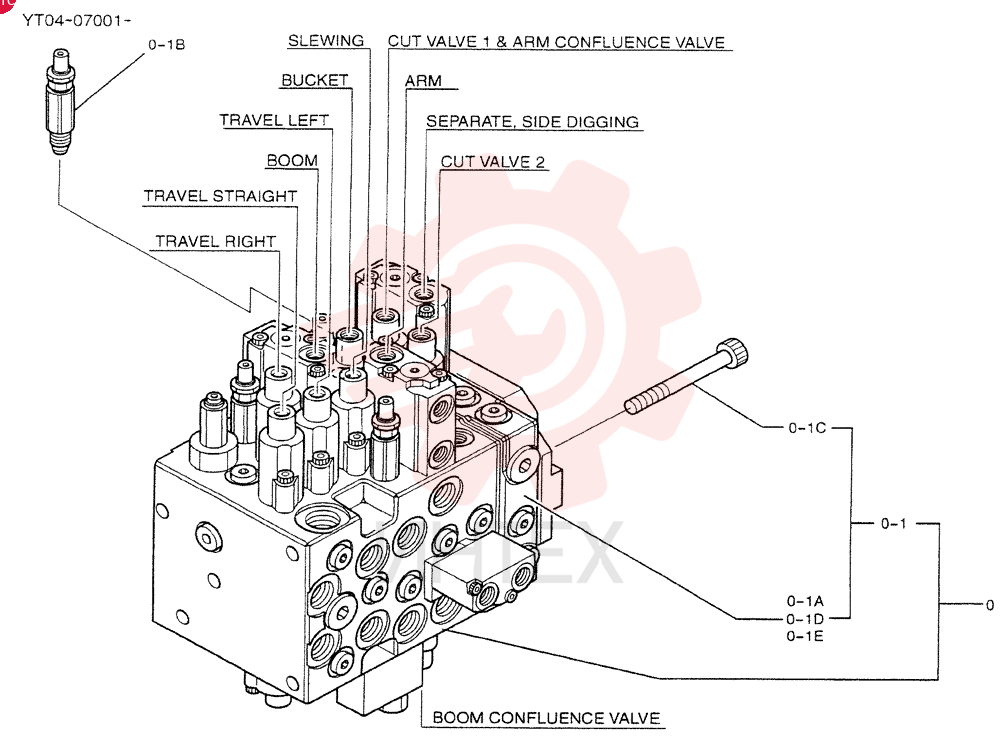 CONTROL VALVE YT30V00014F4