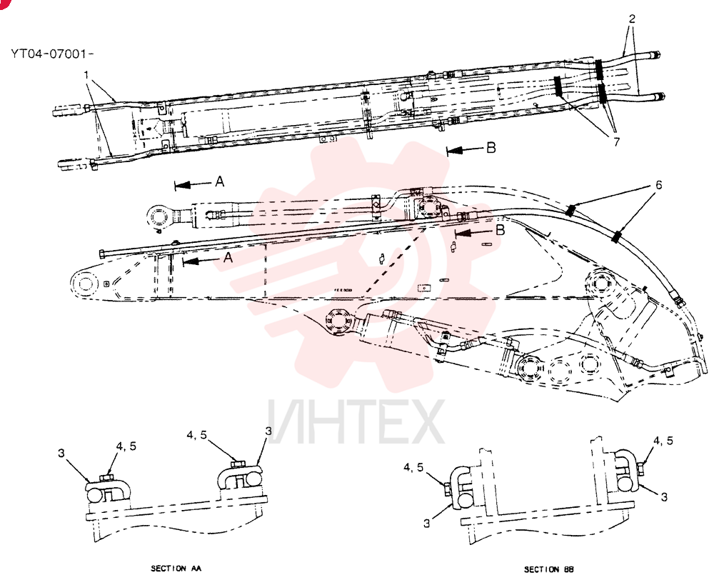 HYD LINES, BOOM YT42H00013F1
