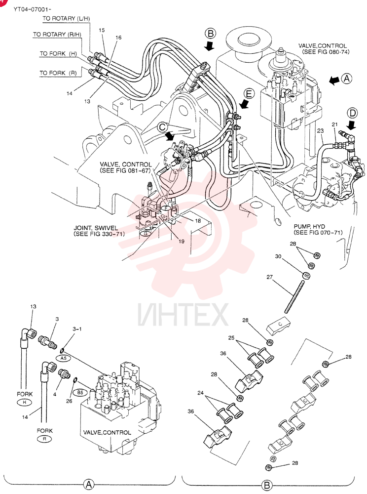 HYD LINES, UPP YT03H00033F4 (1)