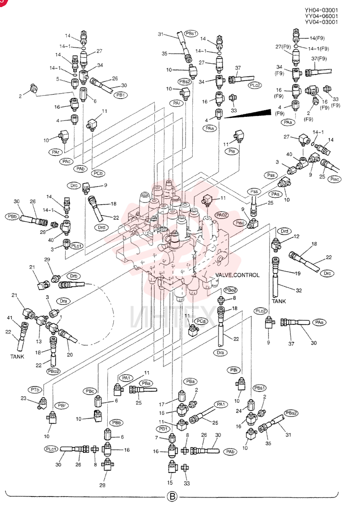 CONTROL LINES, MAIN (BOOM SAFETY) YY06H00015F6 (2)