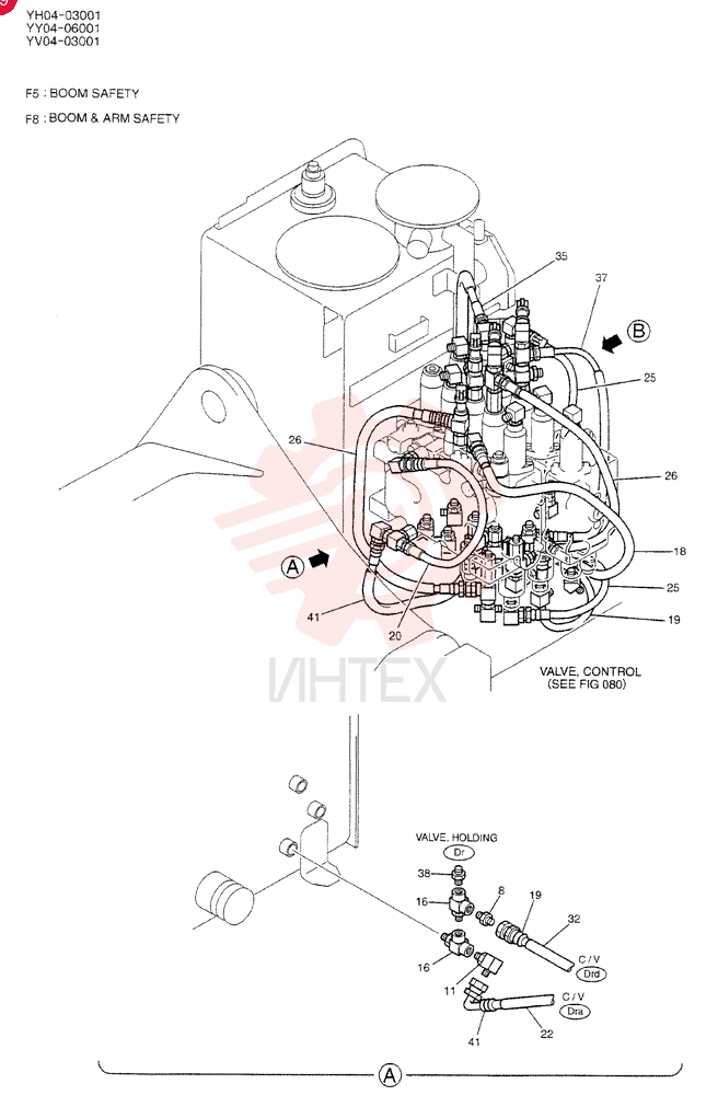 CONTROL LINES, MAIN (BOOM SAFETY) YYO6H00015F5 (1)