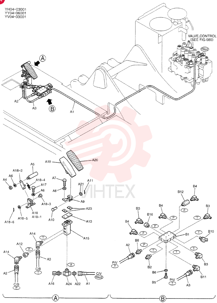 CONTROL LINES,REMOTE YY68H00030F1