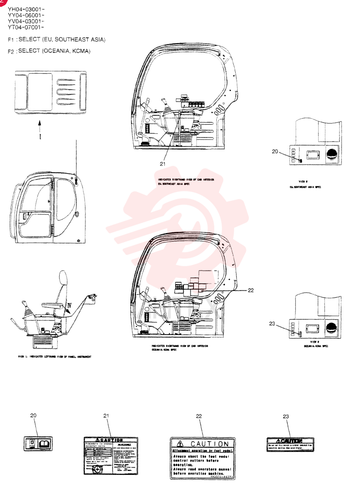 NAME PLATE INSTAL YT22T00055F4