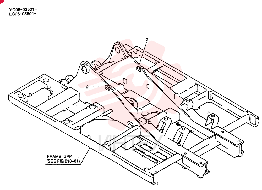 FRAME, UPP LC52F00011P1