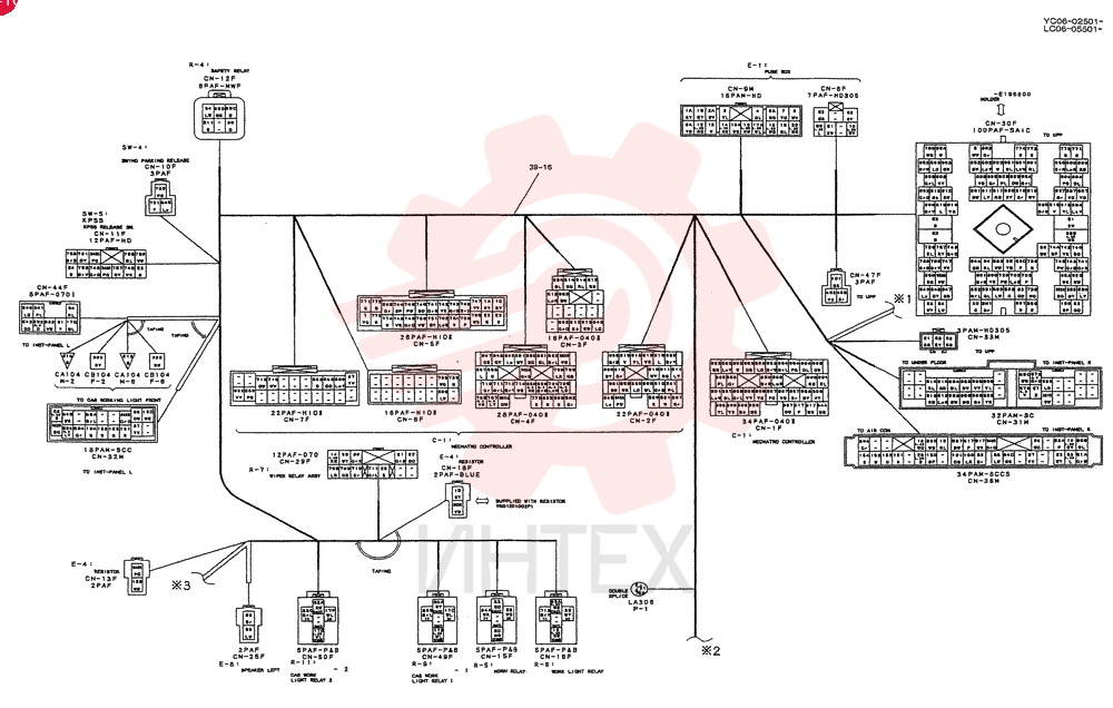 HARNESS ASSY, CAB YN14E00013F9 (2)