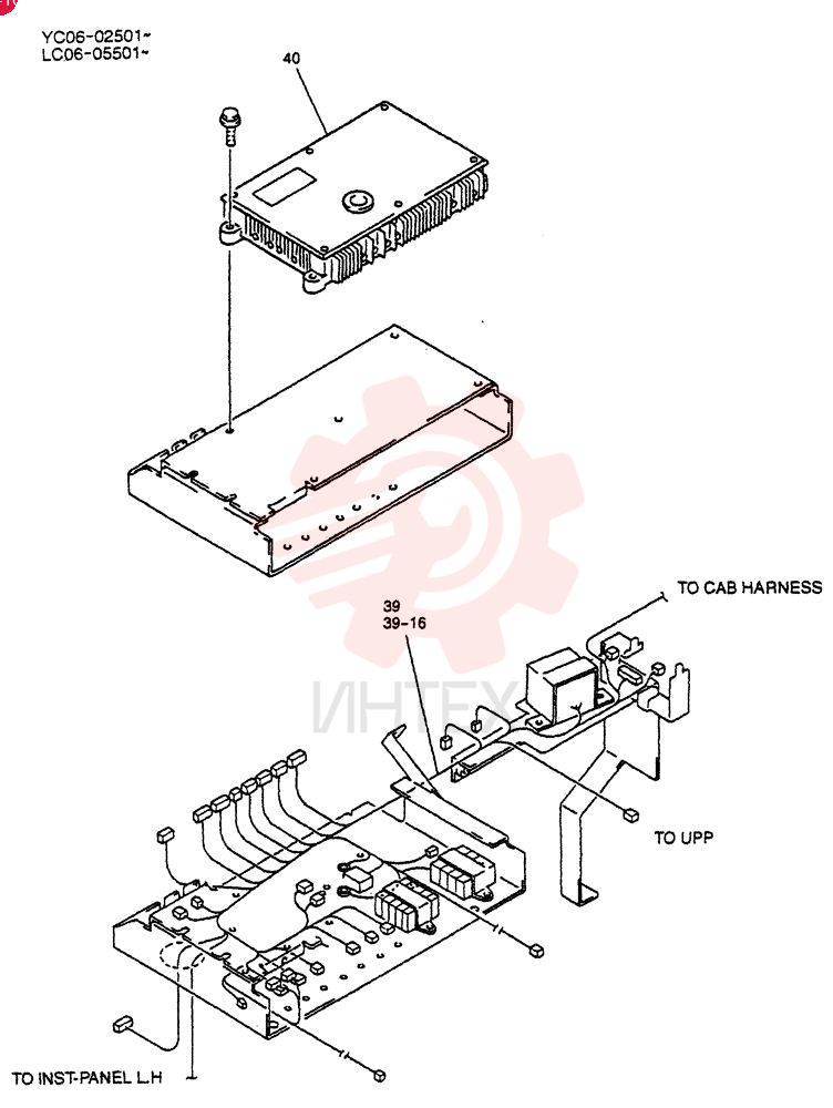 HARNESS ASSY, CAB YN14E00013F9 (1)