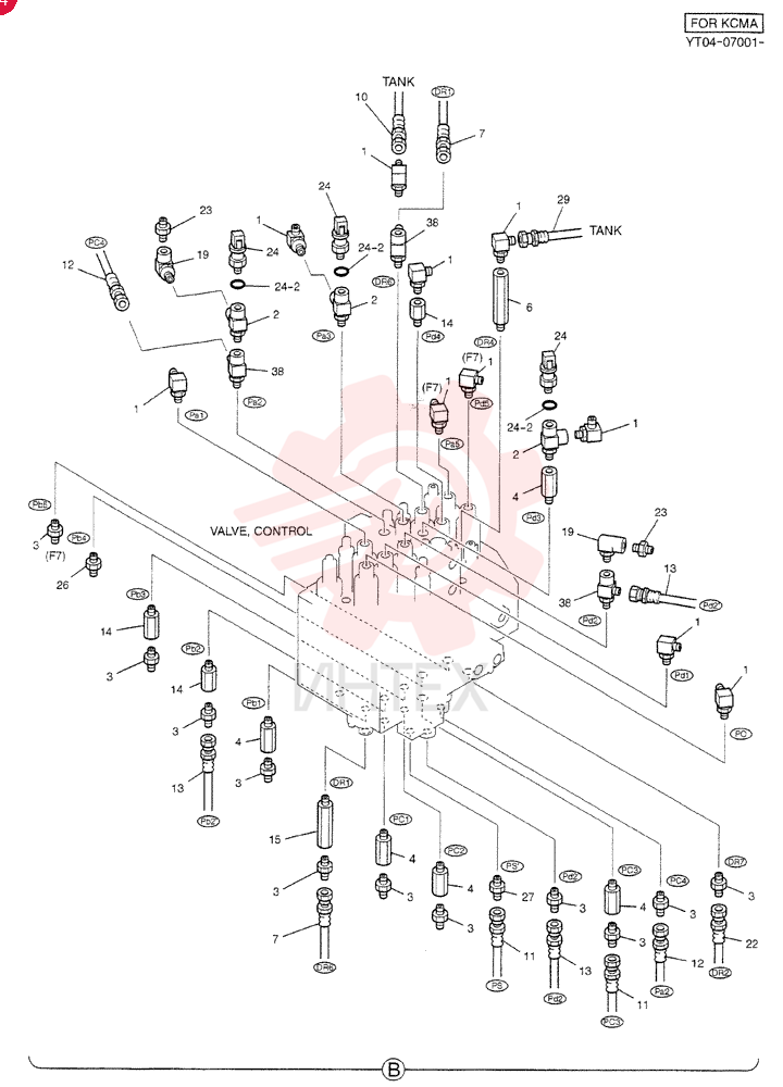 CONTROL LINES, MAIN (STD) YT06H00016F7 (3)