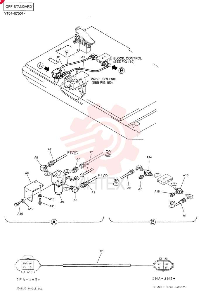 CONTROL LINES, REMOTE YT68H00043F1