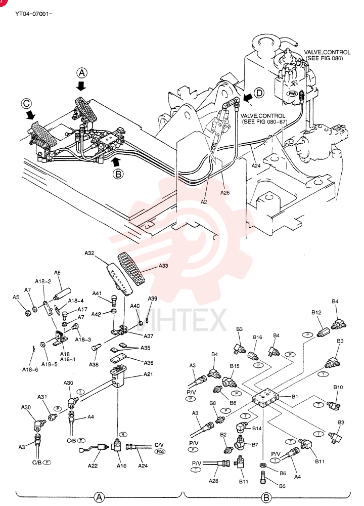 CONTROL LINES, REMOTE (EXTRA & BREAKER) YT68H00037F2 (2)