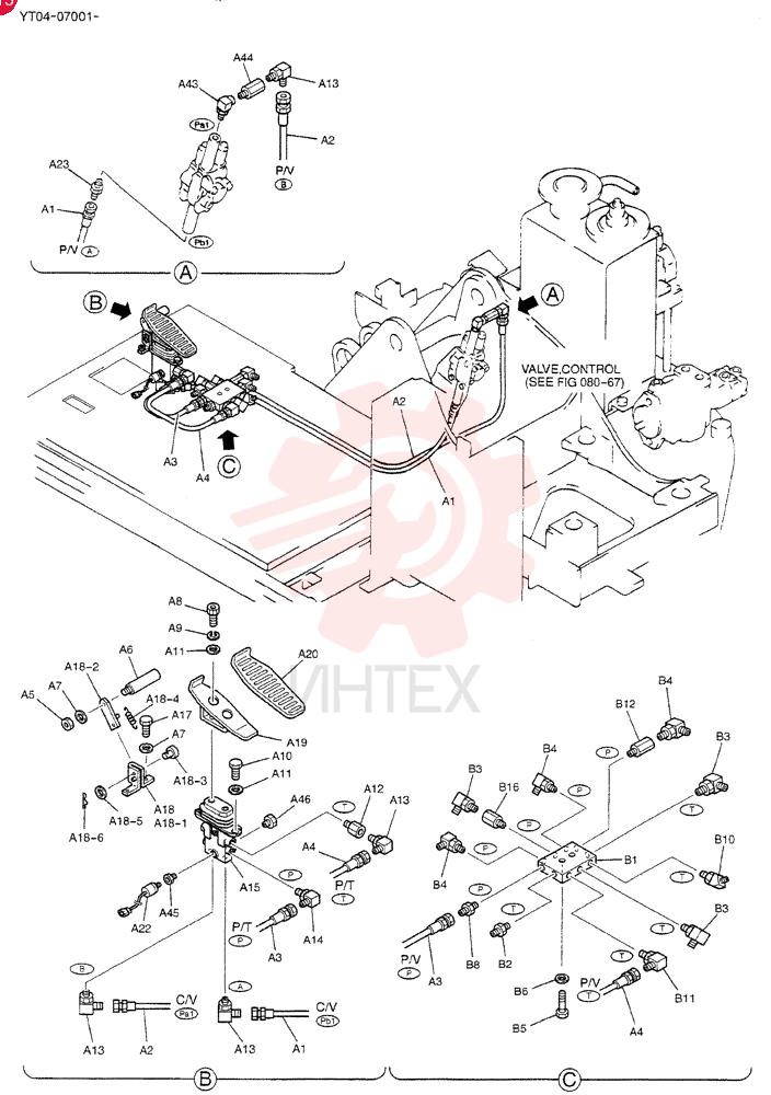 CONTROL LINES, REMOTE (EXTRA) YT68H00037F1