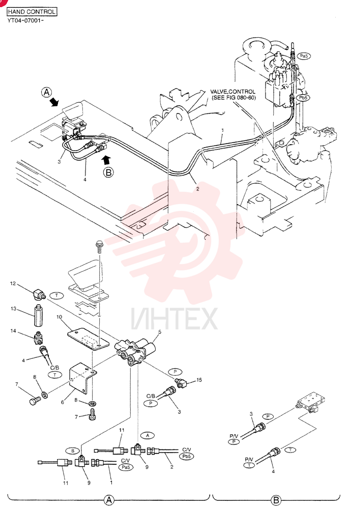 CONTROL LINES, REMOTE YT68H00041F1