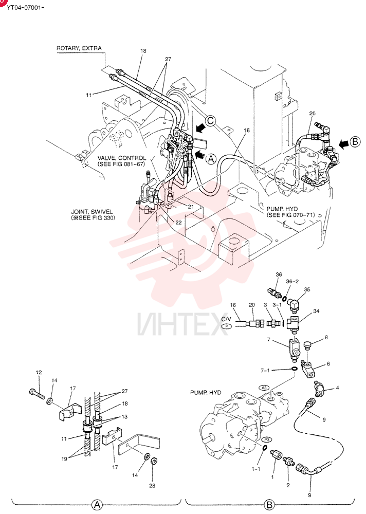 HYD LINES, UPP YT03H00032F9 (1)