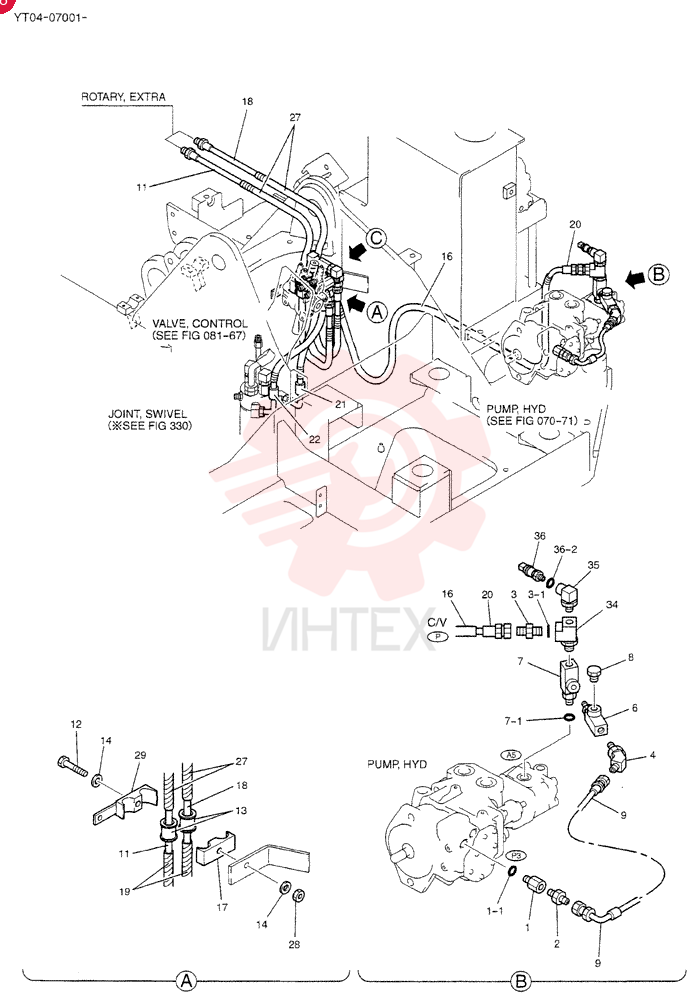 HYD LINES, UPP YT03H00032F6 (1)