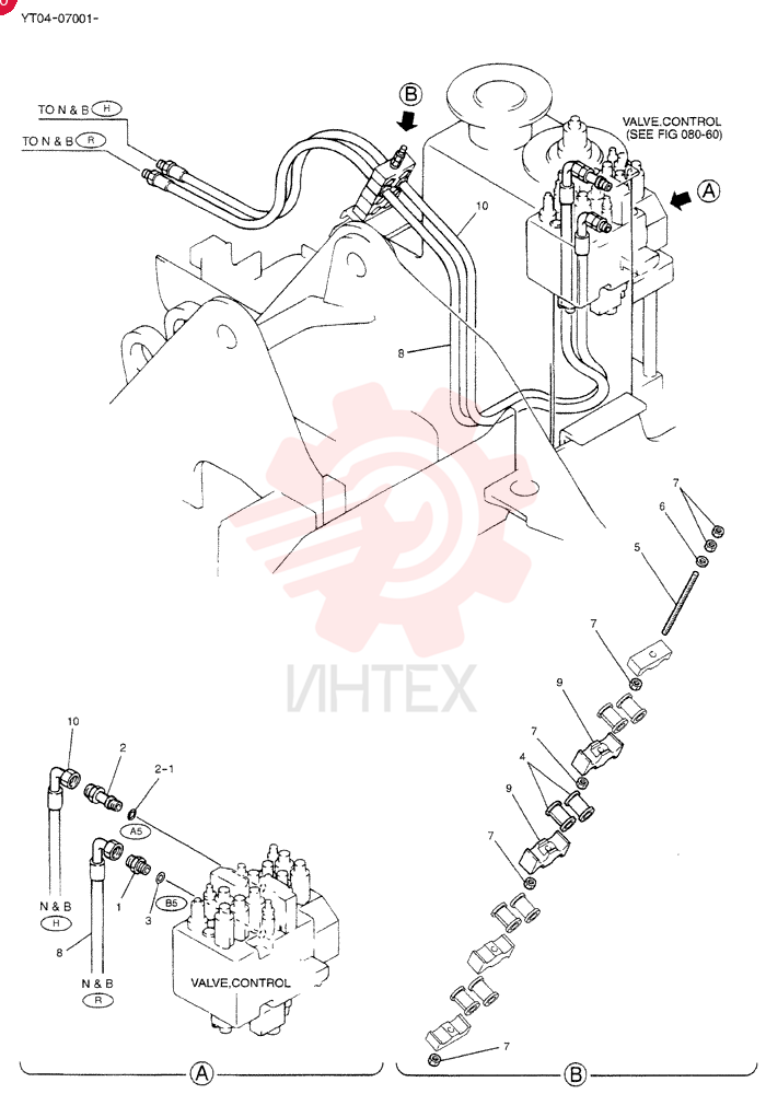 HYD LINES, UPP YT03H00025F1