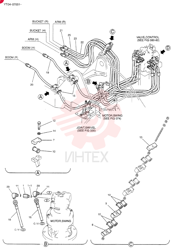 HYD LINES, UPP YT03H00027F2 (2)