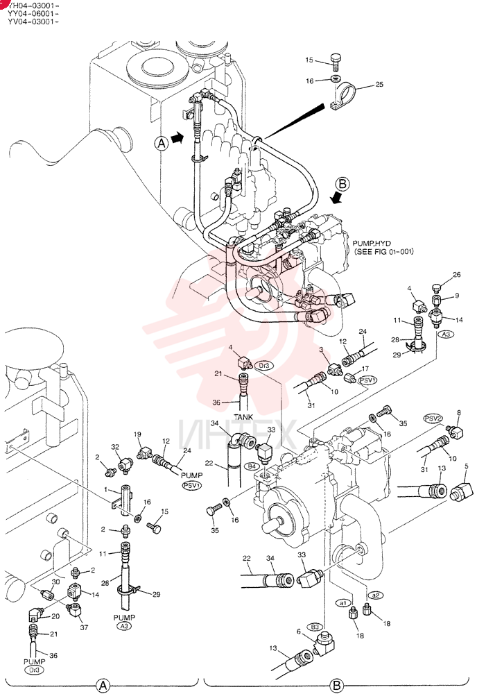 CONTROL LINES,PUMP YY06H00007F2