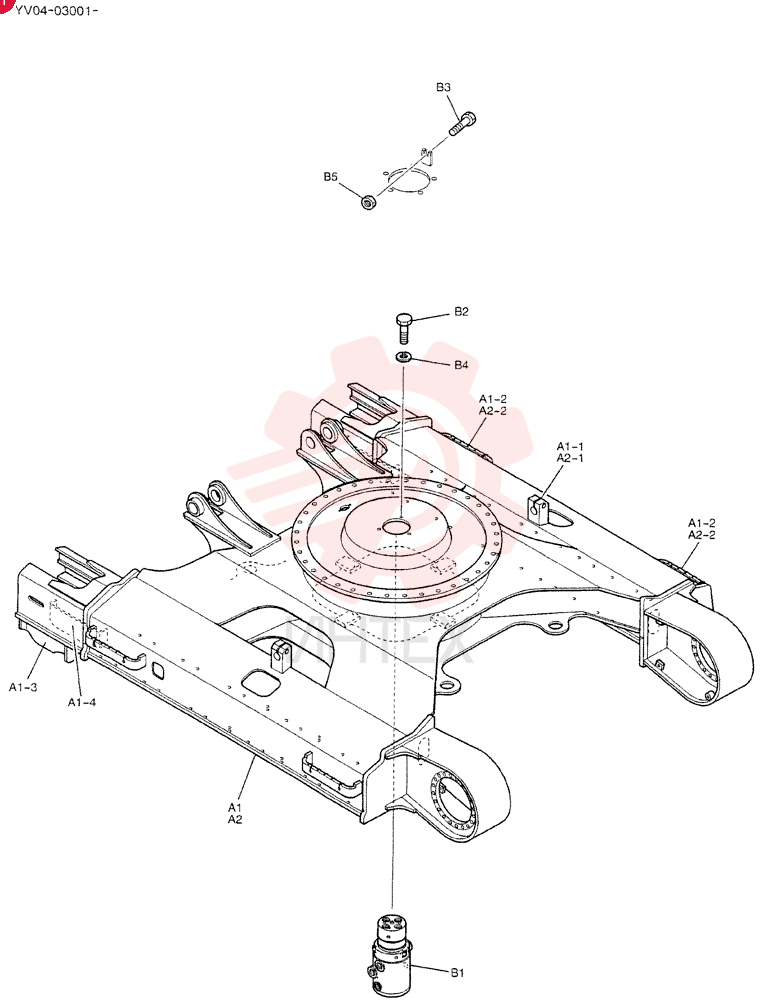 FRAME, LOW (FOR IRON) YV02F00035P1