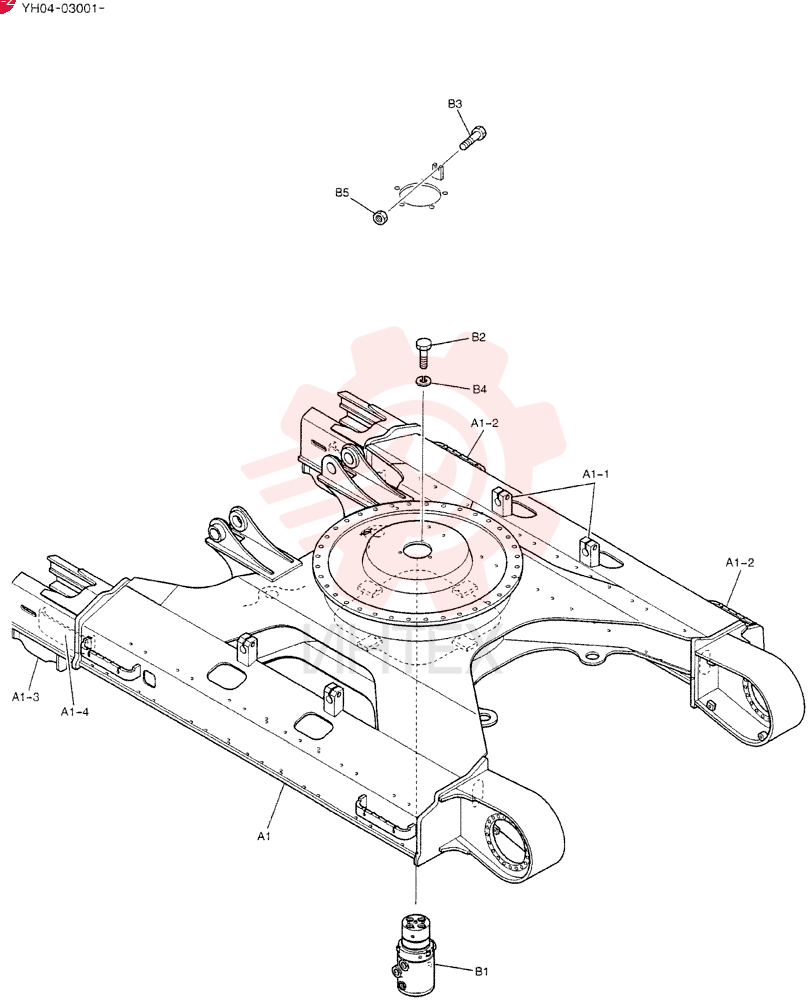 FRAME, LOW YY02F00055P1