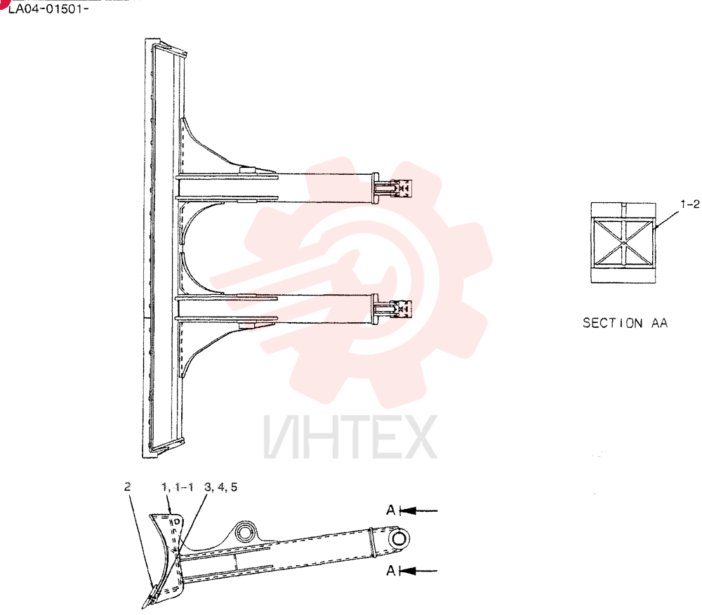 DOZER BLADE YB51B00006F1