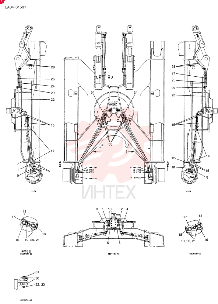 HYD LINES, LOW YB02H00004F1