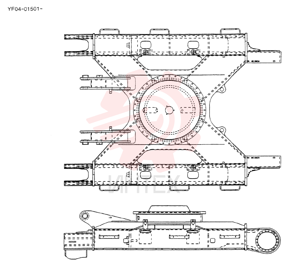 FRAME, LOW YN02F00133P1
