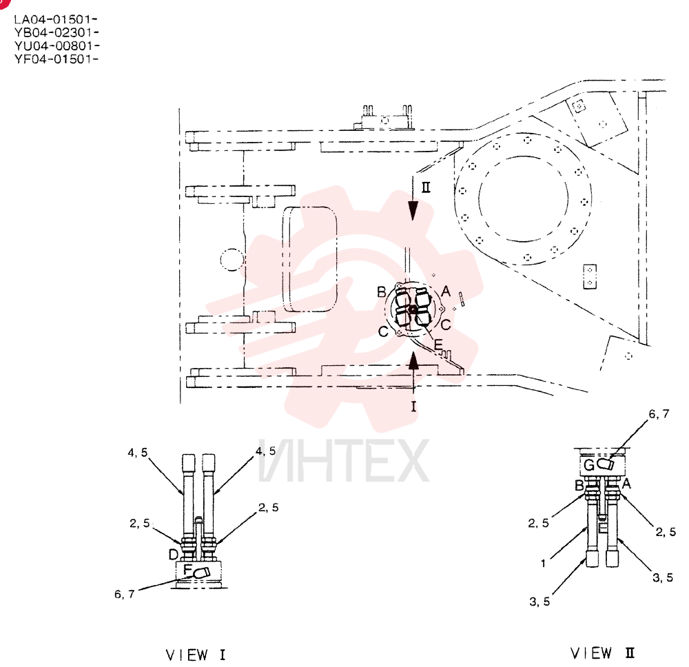 HYD LINES, SWIVEL YN19H00013F2