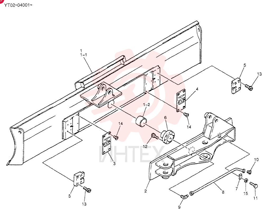 DOZER ASSY YT51B00018F1