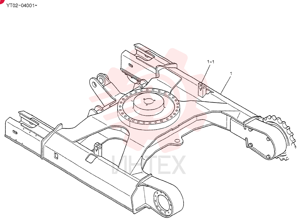 FRAME, LOW YT02F00007P1