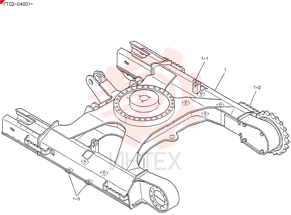 FRAME, LOW YT02F00009P1