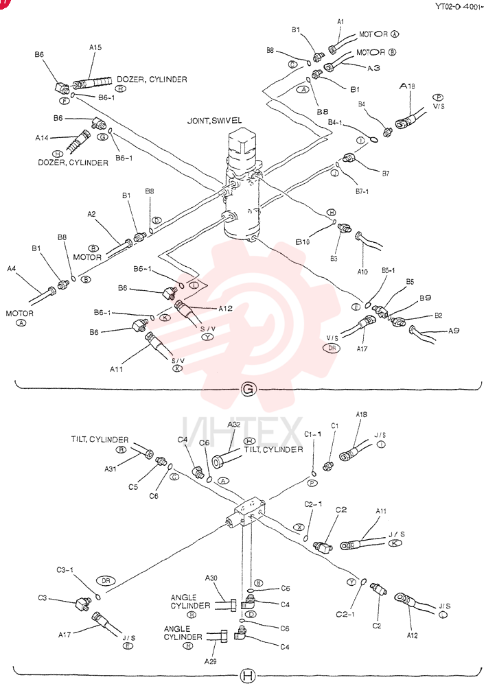 HYD LINES, LOW YT02H000016F1 (2)