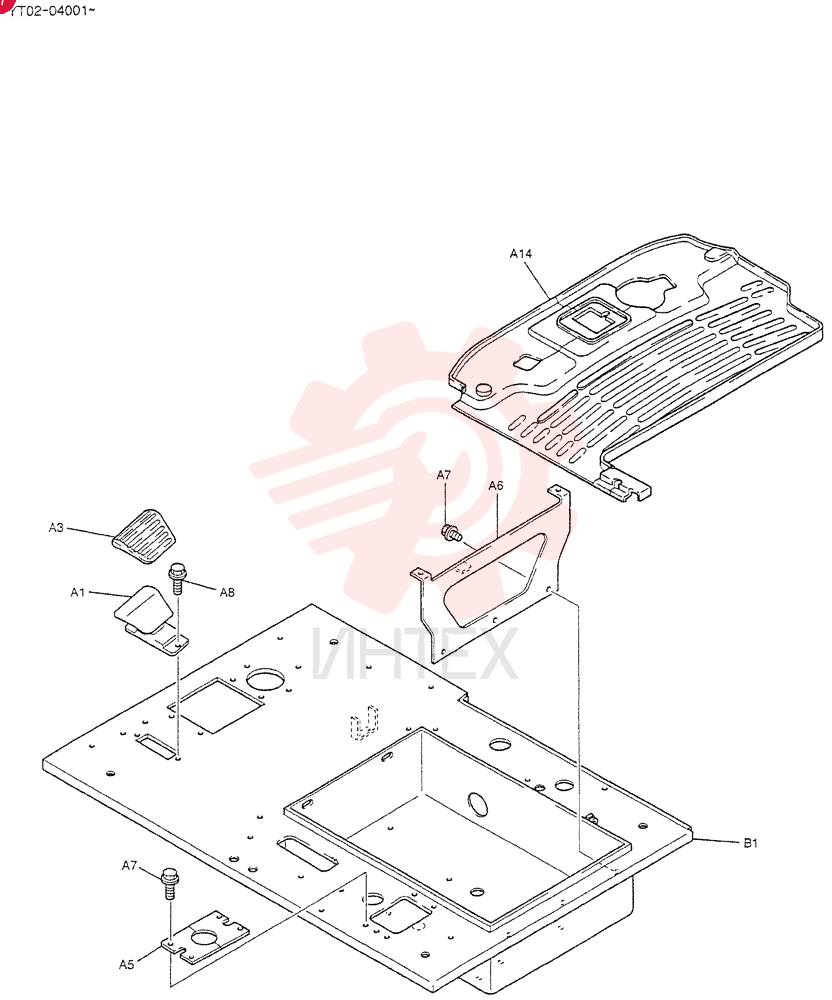 PLATE GROUP, FLOOR YT03M00027F6